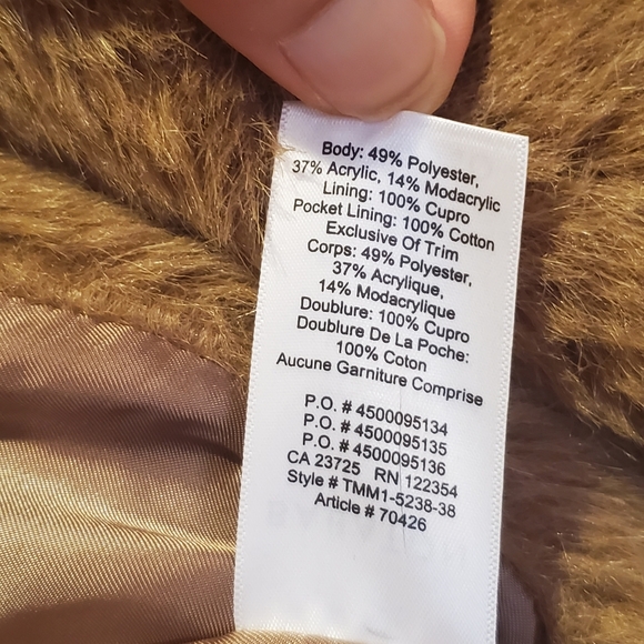 Balaton Faux Fur coat size XXS - Picture 11 of 14